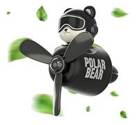 Bear Airplane Car Air Freshener - Auto Fragrance - Automotive Scent Diffuser | for Drivers Detailers Restorers Travelers Road Trips Trucks RVs SUVs Sedans Daily Commute