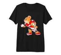 Bear American Football Sports Premium T-Shirt