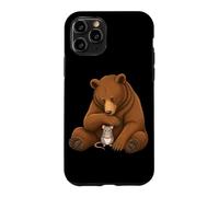 Bear and Mouse Rat Friendship Hug Case for iPhone 11 Pro