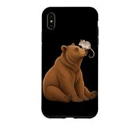 Bear and Mouse Rat Friendship Nose Moment Case for iPhone XS Max