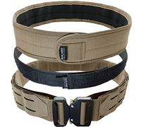 Bear Armz Tactical Battle Belt | Heavy Duty Nylon Belts | Molle Riggers Belt | American Company (Desert Sand, M- Medium)