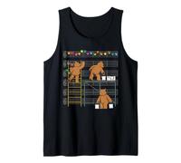 Bear Artists Coloring Melodies - Playful Notes Tank Top