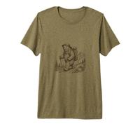 Bear as a Hiker - Long Distance Hiking Design Premium T-Shirt