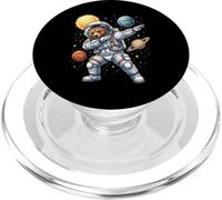 Bear Astronaut Dabbing Funny Space Animal for Kids PopSockets PopGrip for MagSafe