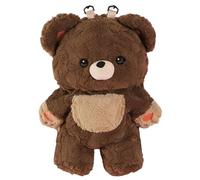Bear Backpack 20in Plush Soft Stuffed Animal Backpack Adorable Adjustable Teddy Bear Purse for Women Girls Friends
