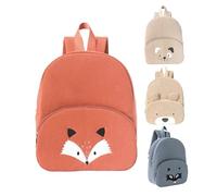 Bear Backpack - Kids Backpack | Cartoon Preschool Backpack | Student School Backpack | Stylish Backpack for School, Hiking and Travel | Cute School Bag Pair, Dog, Consulte la descripción, See