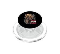 Bear Barbed Wire Anti Tyranny Protest Trump PopSockets PopGrip for MagSafe