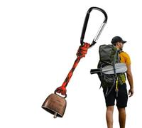 Bear Bell - Alert Wildlife Keep Safe | Bear Prevention Bell Horn Vintage Cowbell Decoration | Hikers & Campers, For Hiking Camping Outdoor Backpacking Survival Mountain Offroad, Loud B́ear B́ell For D