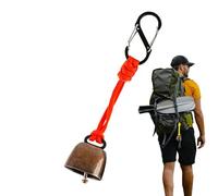 Bear Bell - Alert Wildlife Keep Safe | Bear Prevention Bell Horn Vintage Cowbell Decoration | Hikers & Campers, For Hiking Camping Outdoor Backpacking Survival Mountain Offroad, Loud B́ear B́ell For D