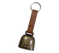 Bear Bell - Dog Collars - Dog Collar Bell for Hiking Pets - Anti-theft Bell Tracker Noise Generator, Keychain Bear Bell with Faux Leather Strap
