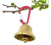 Bear Bell for Hikers - Outdoor Alarm Supplies with Carabiner | Trekking Safety Bell - for Hikers Fishermen Dog Owners Family Travelers Hiking Trail Camping Trip National Park Mountain Climbing