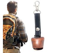 Bear Bell Loud Bear Bells for Hiking Climbing Safety Gear | Bear Protection Products, Hiking Bell with Hanging Loop, Retro Design for Cycling