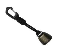 Bear Bell - Outdoor Bear Guard Bell with Damping Function, Safety Equipment for Hiking and Trekking | Metal Bell Hanger Front, Loud Anti-Loss Bell for Pets, Trail Hikers, Campers