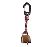 Bear Bell | Safety Ring with Keychain | Iron Outdoor Bell - for Backpacking Walking Biking Climbing Wilderness Trail Wildlife