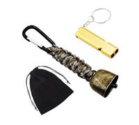 Bear Bell | Wildlife Whistle Warning Device | Hiking Bell - Wildlife Alert - Wildlife Alert Hiking Camping Walking Bike Climbing Mountaineering Wildlife