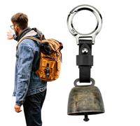 Bear Bells for Dogs, Siren Alarm Self-Defense Device for Outdoor Safety, Dog Bells with Keychain Feature, Premium Trekking, Hiking, Camping, and Mountain Climbing Companion