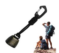 Bear Bells For Hiking | Camping Beař Protection Bela | Outdoor Metal Bell Pendant, Camping Bell Accessory With Mute Function For Campiing, Hiking With Advanced Features