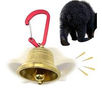 Bear Bells for Hiking | Safety Gear Hiking with | Safety Bell Trekking - for Fishermen Dog Owners Families Travellers Trail Camping National Park Z