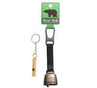 Bear Bells Hiking Alert Bell, Outdoor Wildlife Warning Accessory | Each Metal with Adjustable Strap, Noise Maker for Hikers, Campers, Walks
