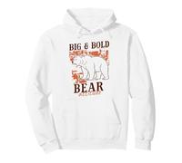 Bear Big And Bold Attitude Vintage Men Pullover Hoodie