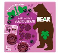 BEAR Yoyo Pure Multipack Blackcurrant Fruit Rolls, 20 g