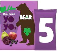 Bear Blackcurrant Yoyo Multipack 5X20g