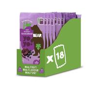 BEAR Blackcurrant Yoyos Dried Fruit Rolls Healthy Vegan 20g 18 packs