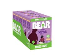 BEAR Blackcurrant Yoyos - Dried Fruit Rolls - Healthy - Vegan - 20g (45 packs)