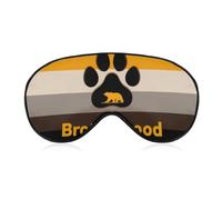 Bear Brotherhood Flag Adjustable Eyemask Soft Shade Sleep Mask