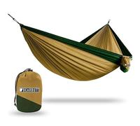 Bear Butt Double Parachute Hammock You Want Some Hammocks? Then You Need Our Camping Hammock - 2 yr Company On Amazon - The Reviews Say It All - Grab One While They Are Hot (Khaki/Dark Green)
