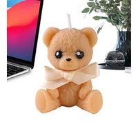Bear Candle Decorative Natural Scented Bear Decoration Lovely Ornament for Home Fragrance Accessory Use for Memorial Corners