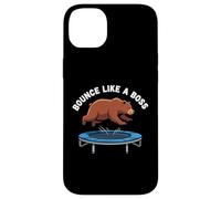 Bear Captured Bouncing On Trampoline Viral CCTV Moment Case for iPhone 14 Plus