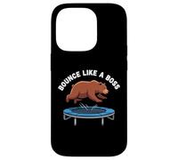 Bear Captured Bouncing On Trampoline Viral CCTV Moment Case for iPhone 14 Pro
