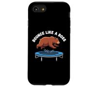 Bear Captured Bouncing On Trampoline Viral CCTV Moment Case for iPhone SE (2020) / 7/8