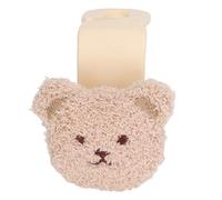 Bear Car Seat Hook, Car Seat Back Headrest Hook Cute Plush Bear Decor Car Seat Hook Hanger Storage Organizer for Small Items, Seat Back Organizers (Khaki Bear)