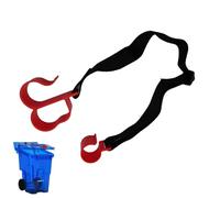 Bear Carrier Strap, Adjustable Rubbish Cover Strips for Outsiders, Locking Strap for Outdoor Garbage Can, Ideal Safety Authority for Animals, Wind &