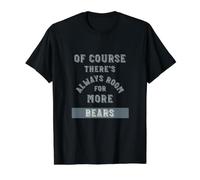 Bear Collecting, Loves Bears Value Graphic T-Shirt, Men, Black, S