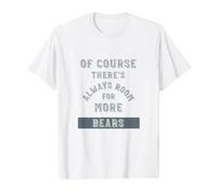 Bear Collecting, Loves Bears Value Graphic T-Shirt, Men, White, L