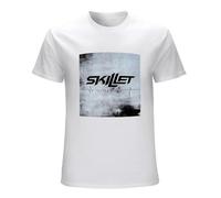 Bear Coming Men's Skillet Vital Signs Cotton T Shirt S White S