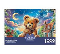Bear CrossingProdigious 1000-Piece Jigsaw Puzzles for Adults Consisting of 1000 Seemingly Insurmountable Challenging Puzzle Educational Pieces - Forged As A Legacy Gift Jigsaw Puzzles for Adults And