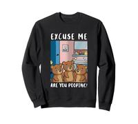 Bear Cubs Curious Funny Are You Pooping Sweatshirt