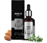 Bear.d Oil for Growing Beard Faster with Almond & Thyme, 100% NATURAL, Best Beard Growth Oil for Men, Nourishes & Strengthens Uneven Patchy Beard - 30ML