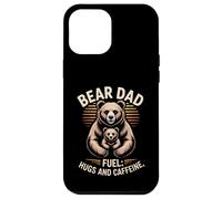 Bear Dad Fuel Hugs And Caffeine Fatherhood Case for iPhone 12 Pro Max