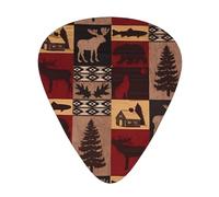 Bear Deer Fish Guitar Plectrums 12 Pieces For Ukulele Bass Instrument Accessories