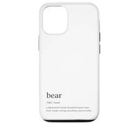Bear Definition Queer Gay Culture Funny Retro Pride Design Case for iPhone 12/12 Pro