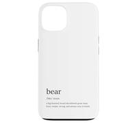Bear Definition Queer Gay Culture Funny Retro Pride Design Case for iPhone 13