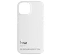 Bear Definition Queer Gay Culture Funny Retro Pride Design Case for iPhone 14