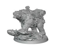 Bear DnD TTRPG Miniature 45mm base - 32mm Scale Animal Companion D&D RPG NPC Creature 28 Wargaming Figure
