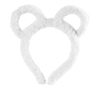 Bear Ear Shape Hair Hoop Bear Ear Plush Headbands for Women Halloween Party Cosplay Adding a Funny Touch Women Hairband