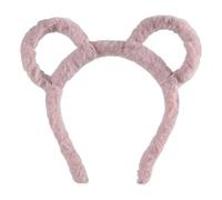 Bear Ear Shape Hair Hoop Bear Ear Plush Headbands for Women Halloween Party Cosplay Adding a Funny Touch Women Hairband